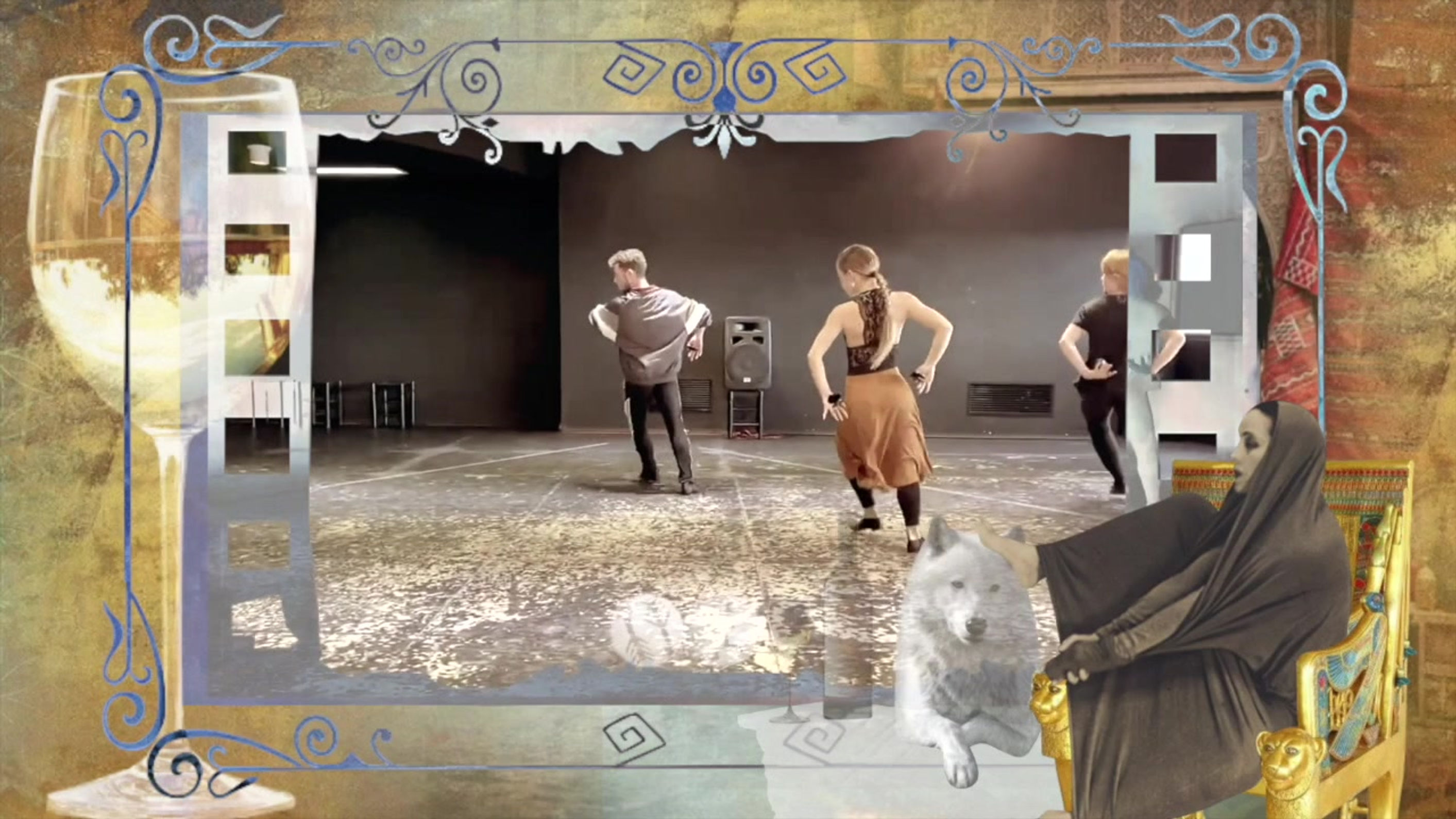 “Cultural Heritage of Postmodern Neo-Flamenco Dance of Spain“ cinematographic montage by Lalitha El Masry, assisted by S.Livanzi, (montaged music by Michael Nyman), src_footages from  Laura Buenez Flamenco Dance Archives, Spain